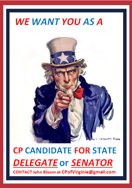 Uncle Sam Wants You to be a
                                Candidate for General Assembly
